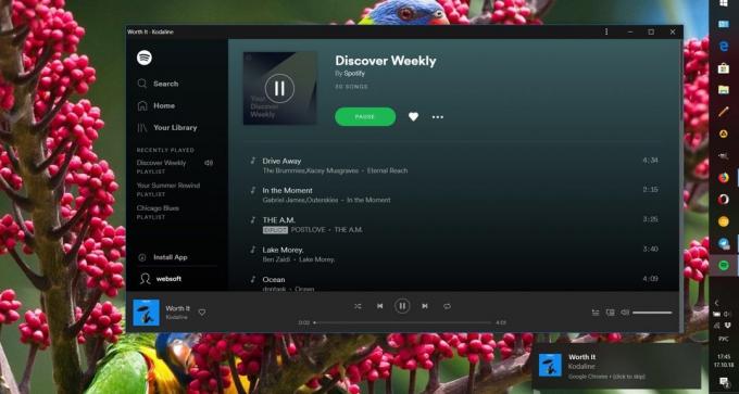 Spotify u Chromeu