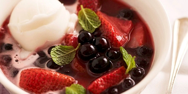 Recepti s jagodama: Berry juha