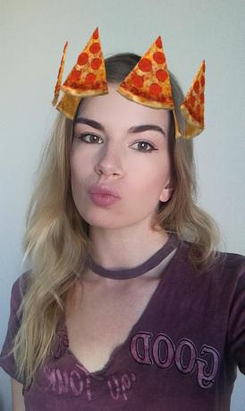 15 neobičnih maske priče Instagram: Pizza
