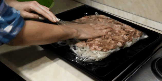 Kako kuhati ražnjića u rukavu