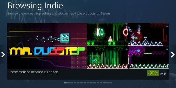 Slijedi indie-igre mogu biti na Steam