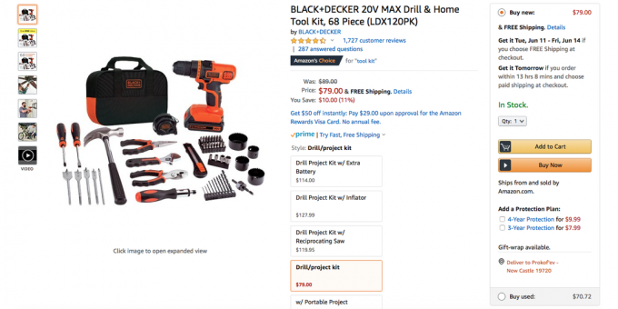 Mainbox: skup alata za Black & Decker House