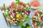 Salata s dresingom od lubenice, fete, piletine i meda