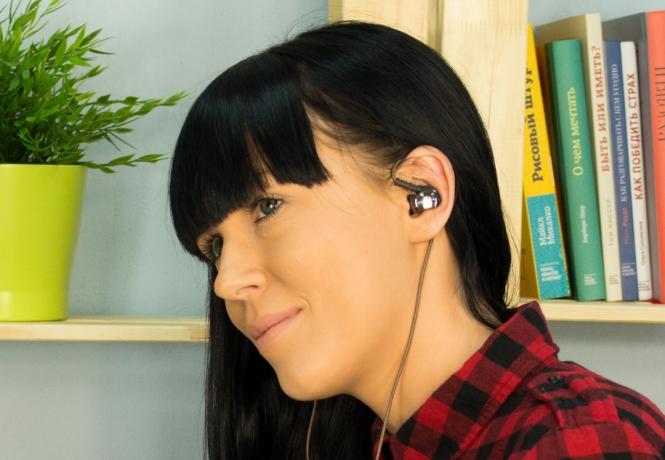Armatura slušalice Creative Aurvana U-Ear3 Plus su dobro čuvaju se u uho