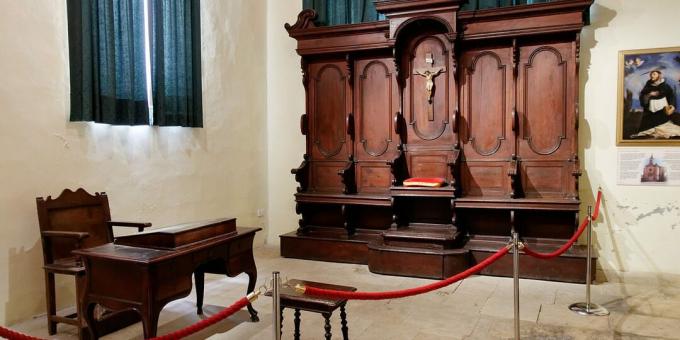 Inkvizicija u srednjem vijeku: Tribunal u Inkvizicijskoj palači u Vittoriorosi na Malti