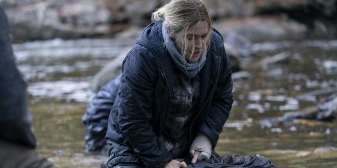 Kate Winslet. Kadar iz TV serije "Meir iz Easttowna"