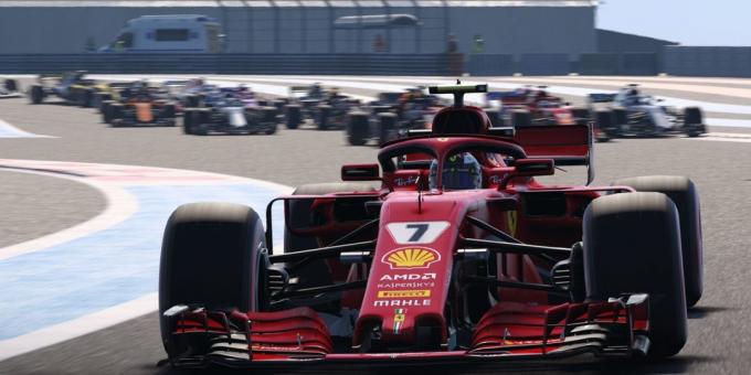 Igre 2018 za jednostavnu PC: F1 2018