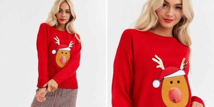 Božić džemper s jelenima