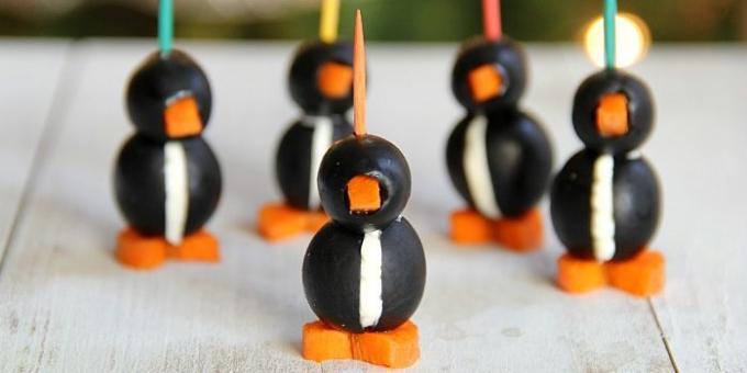 Pingvini maslinovog i kajmakom