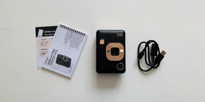Fuji Instax Mini LiPlay: oprema