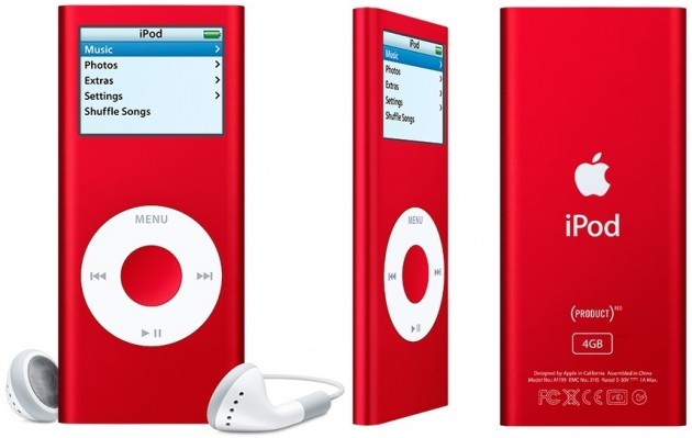 iPod-crvena