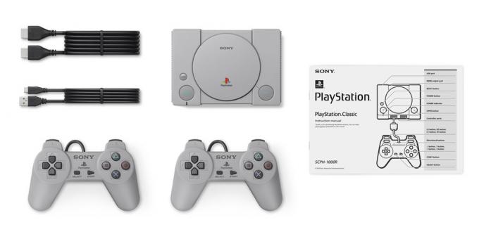 PlayStation Classic: oprema