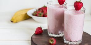 15 zgodnih recepata Smoothie s bananom, jagodama, kivi, jabuke, avokado, a ne samo