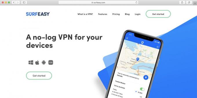 Najbolje besplatno VPN za PC, Android, iPhone - SurfEasy