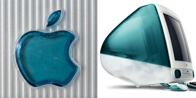 Logo Apple: prozirna verzija