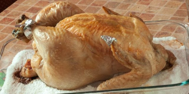 Recepti Piletina u pećnici: cijelo pile sol 
