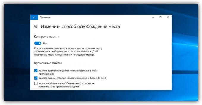 Kako očistiti disk na Windows: Aktivirajte automatsko čišćenje diska (Windows 10)