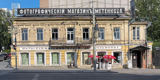 Kamo ići u Jekaterinburg: fotografski muzej "Kuća Metenkova"