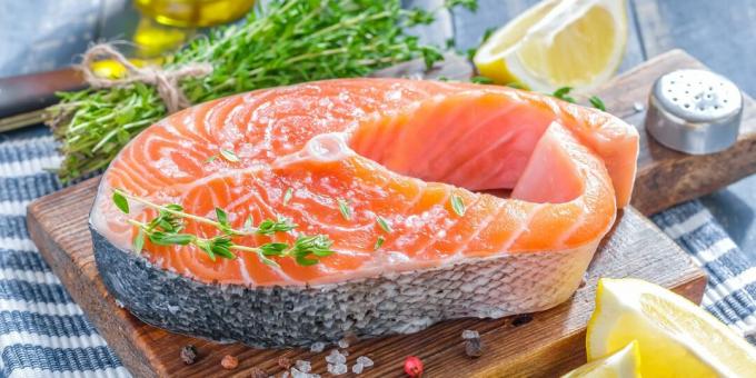 Kako smanjiti stres prehranom: losos