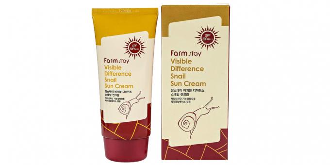 Najbolji krema za sunčanje: krema za lice i tijelo Farm Stay