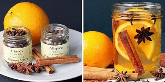 prirodne arome za dom: Okus naranče, cimeta, klinčića i anisa