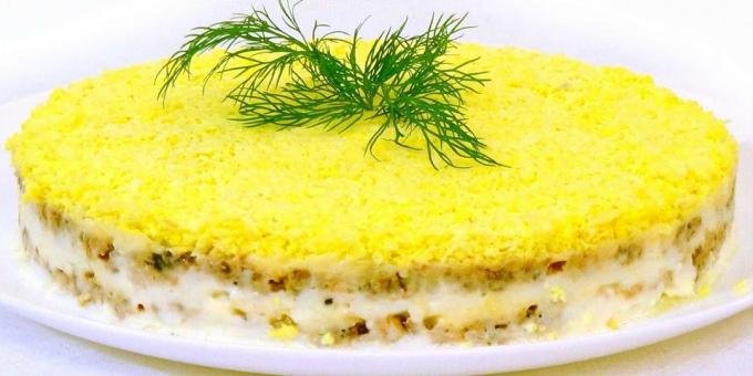 Sovjetski recepti: Salata „Mimoza”