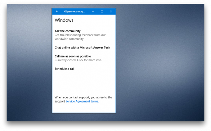 Windows 10 tehničke podrške 3