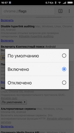 Google Chrome za Android kontekstualno pretragu