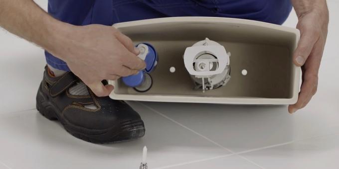 Instaliranje WC: Postavite ventile na svoja mjesta