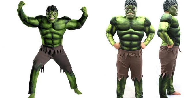 Kostimi za Halloween: Hulk