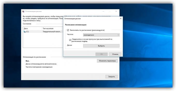 Defragmentacija diska u sustavu Windows Vista, 7, 8, 10