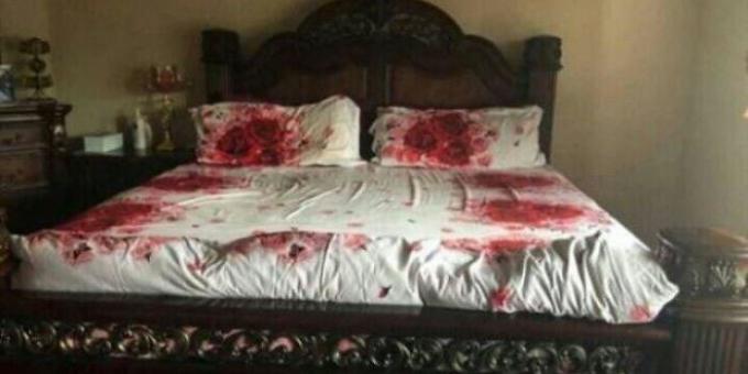 Neuspješni dizajn: posteljinu s ružama