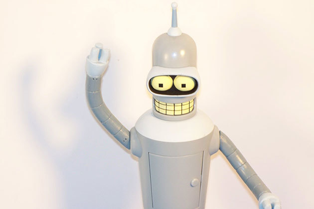 govoreći Bender robota