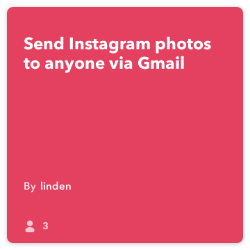IFTTT Recept: Pošalji Instagram fotografije bilo kome putem Gmaila spaja Instagrama na Gmail