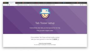 Kartica Tosser za Firefox zatvara kartice koje nisu korištene