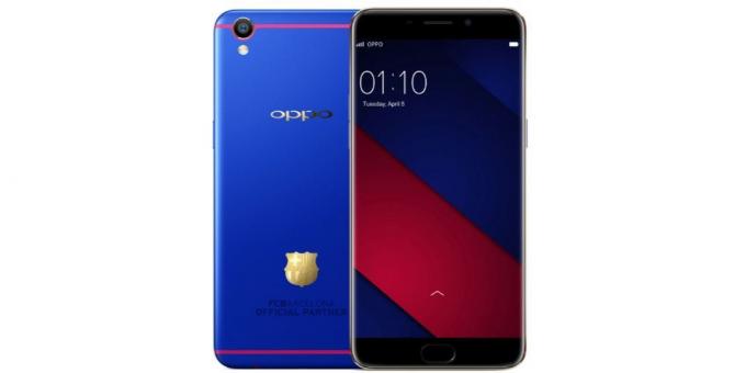 Smartphone OPPO: U 2017. OPPO OPPO je objavio marke modela R11 Za kluba „Barcelona” navijača