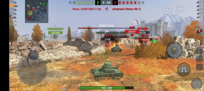 Grafičke mogućnosti Realme X3 Superzoom-a u World of Tanks: Blitz