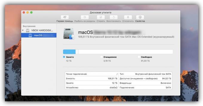 Kako particionirati disk u MacOS: Disk Utility