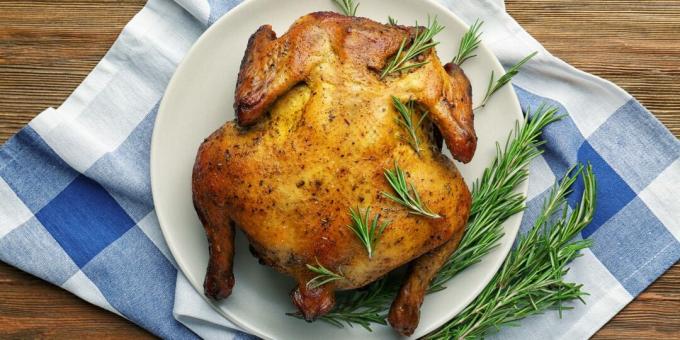 Piletina pečena u pećnici s talijanskim biljem