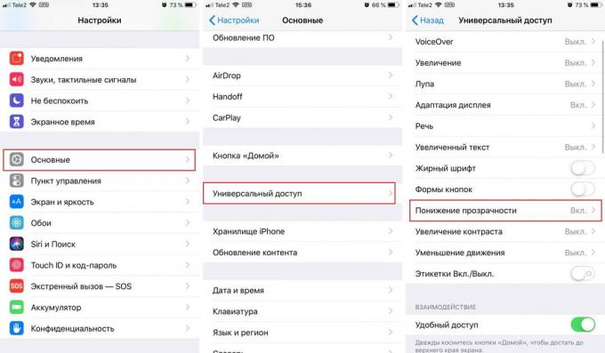 Kako napraviti transparentne mape i pristati bar na iOS 12